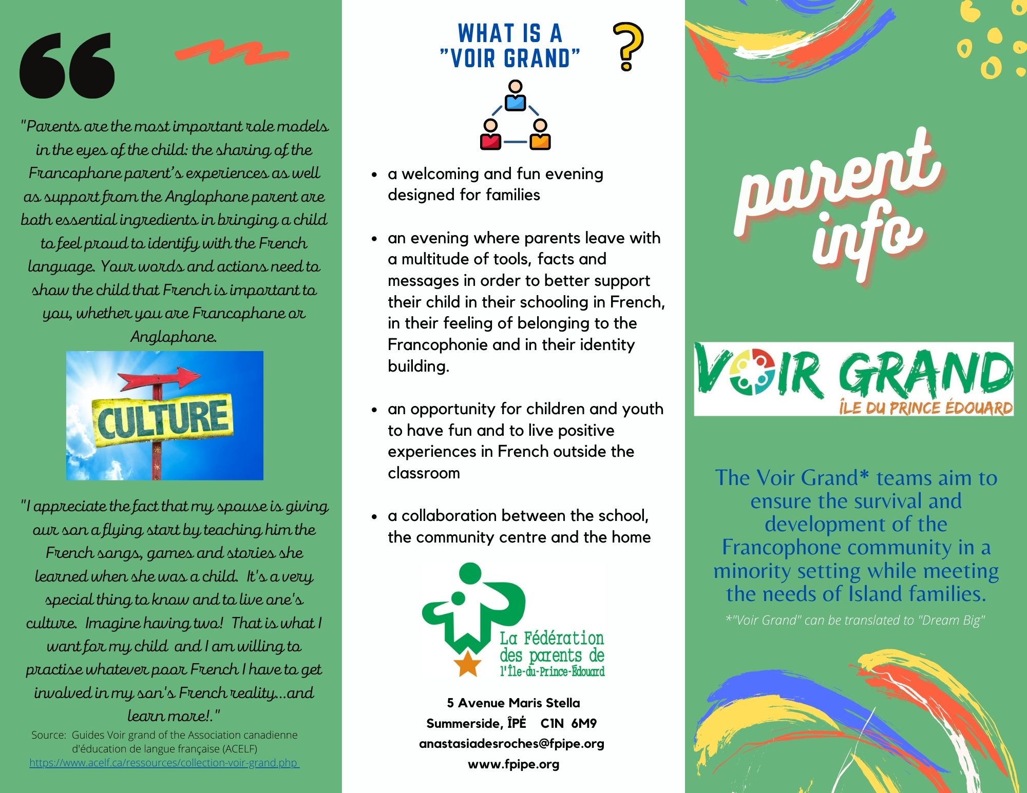 Voir Grand Parent Info